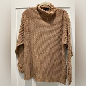 American Eagle Outfitters Camel Turtleneck Sweater